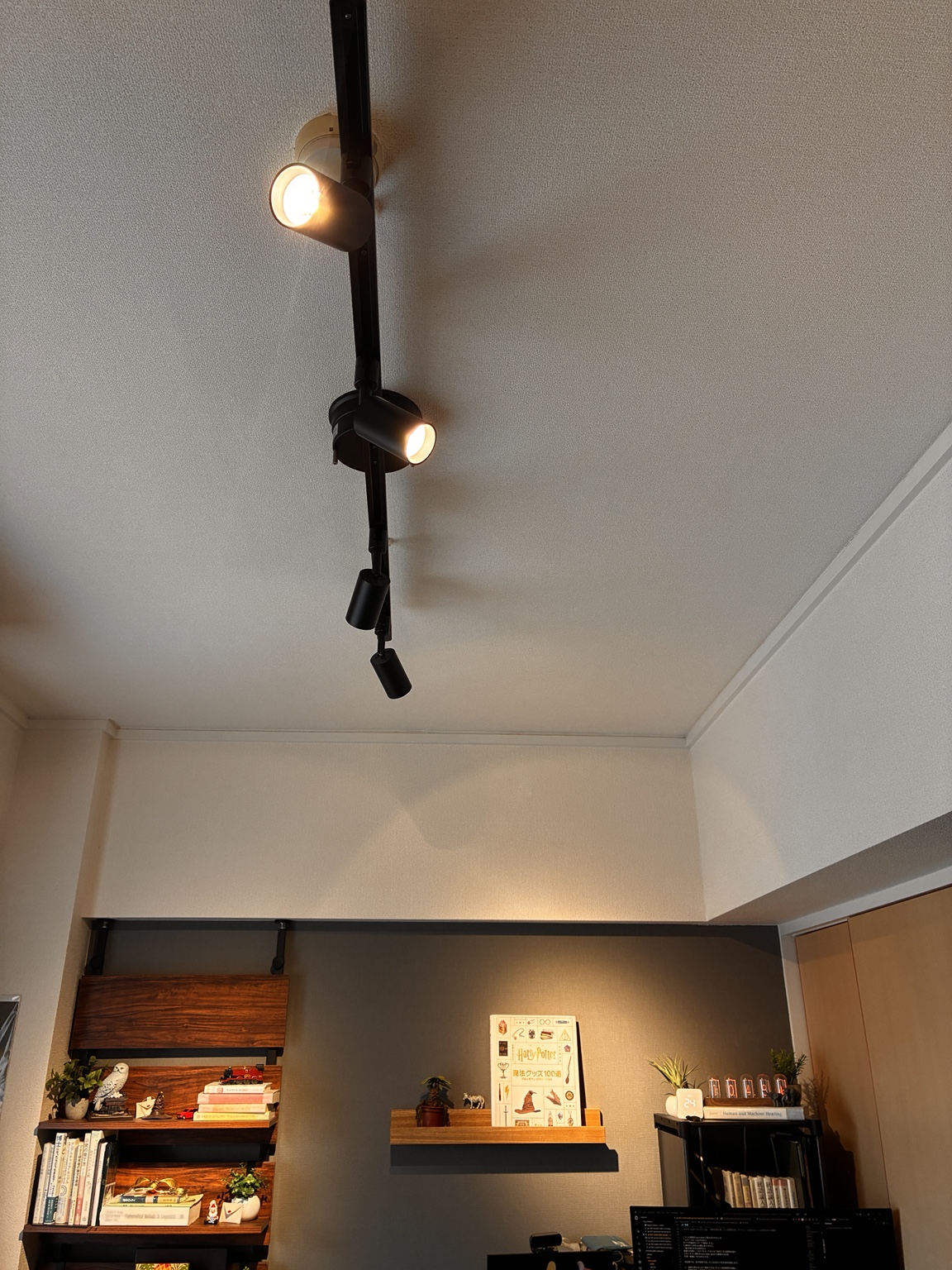 SwitchBot Botで元の電源を操作している照明構成の全景